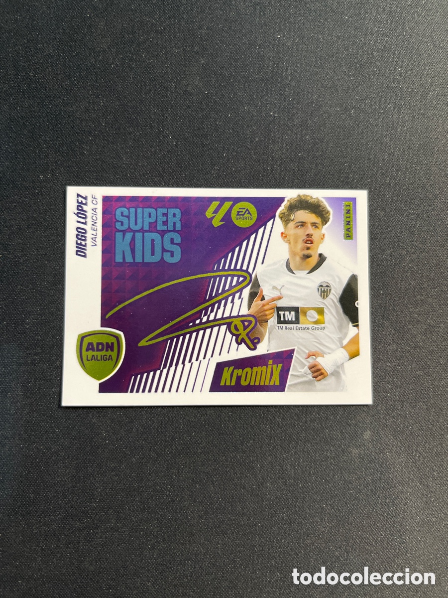 Fu&szlig;ball-Sticker: Diego Lopez K7 7 ADN Super Kids Kromix Valencia Liga Este 2025 2026 25 26