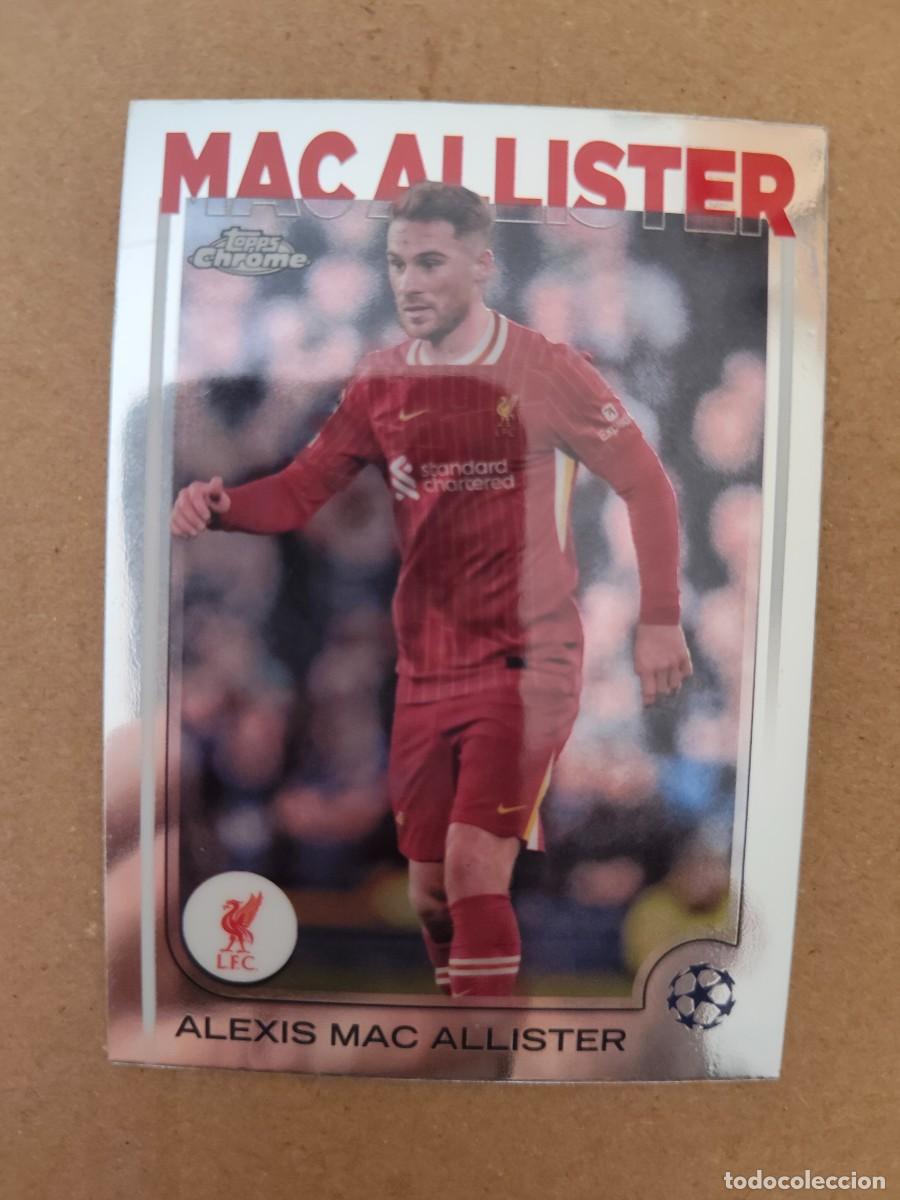 Fu&szlig;ball-Sticker: Mac Allister. Toops.