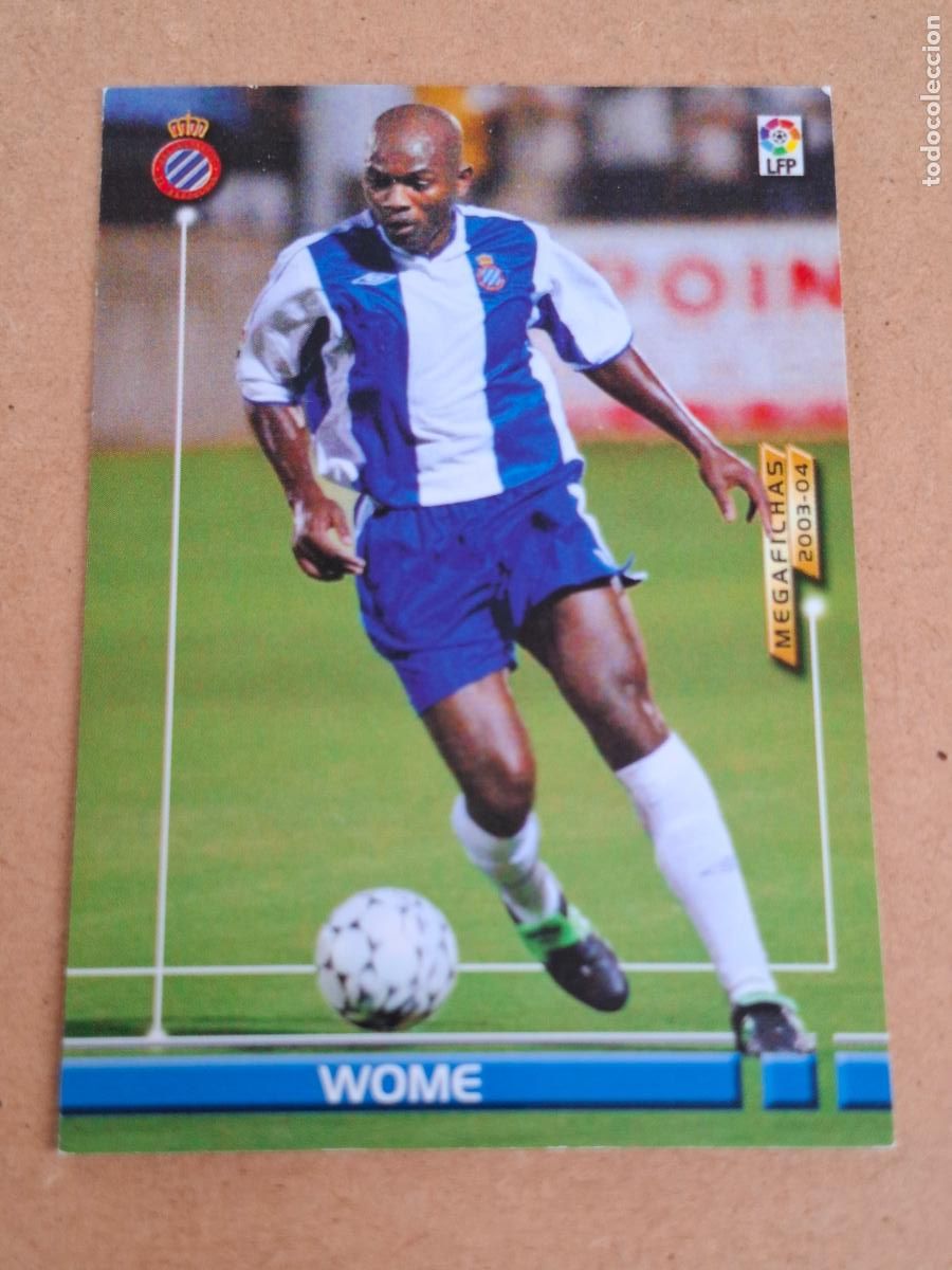 Cromos de f&uacute;tbol: MEGAFICHAS 2003 2004 03 04 - 461 WOME ( NUEVO FICHAJE CORREGIDO ) - RCD. ESPANYOL