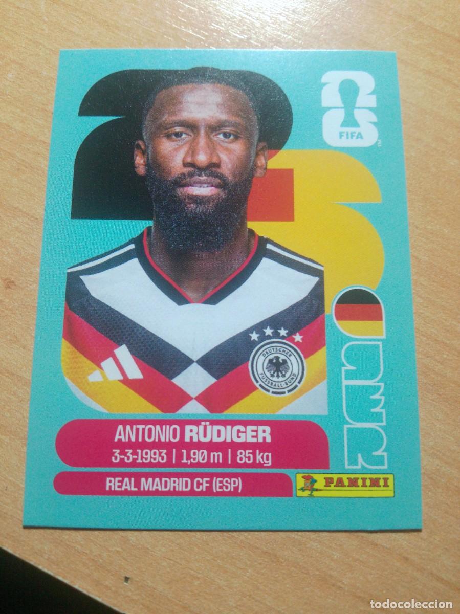 Cromos de f&uacute;tbol: R&Uuml;DIGER ALEMANIA GER 6 MUNDIAL FIFA WORLD CUP 2026 26 PANINI STICKERS NUEVO