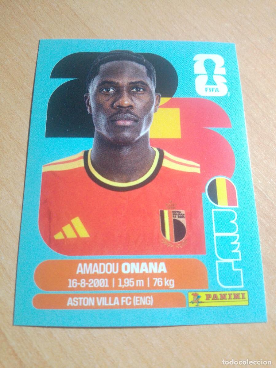 Cromos de f&uacute;tbol: ONAN B&Eacute;LGICA BEL 10 MUNDIAL FIFA WORLD CUP 2026 26 PANINI STICKERS NUEVO