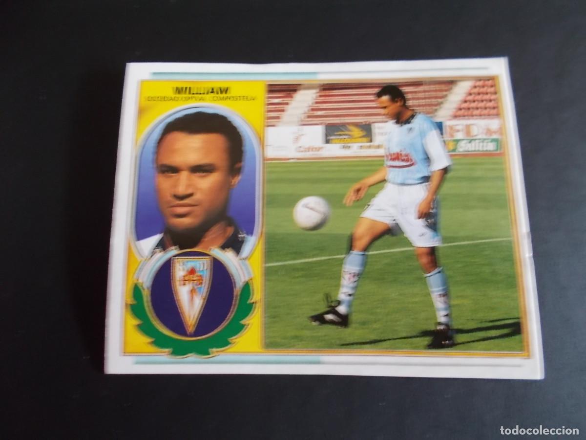 Cromos de f&uacute;tbol: ESTE 96-97 FICHAJE N&ordm; 1 BIS WILLIAM COMPOSTELA NUEVO SIN PEGAR IMPECABLE