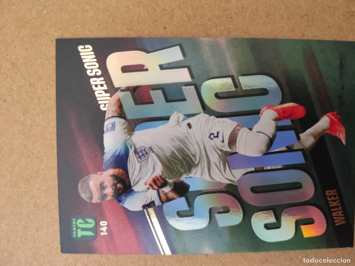 Cromos de f&uacute;tbol: Walker. Super sonic. Panini