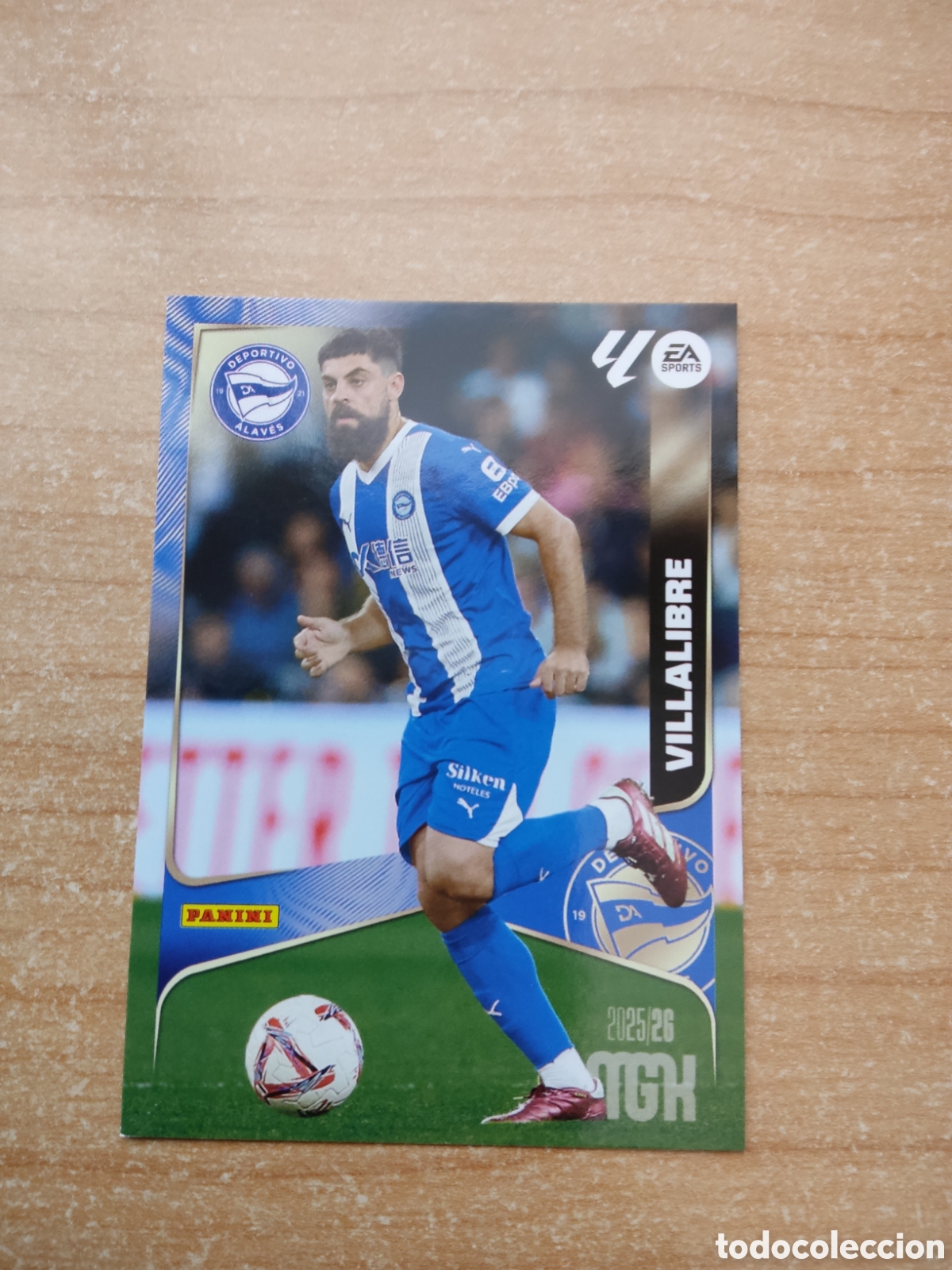 Cromos de f&uacute;tbol: 36 VILLALIBRE ALAVES MEGACRACKS 2025 2026