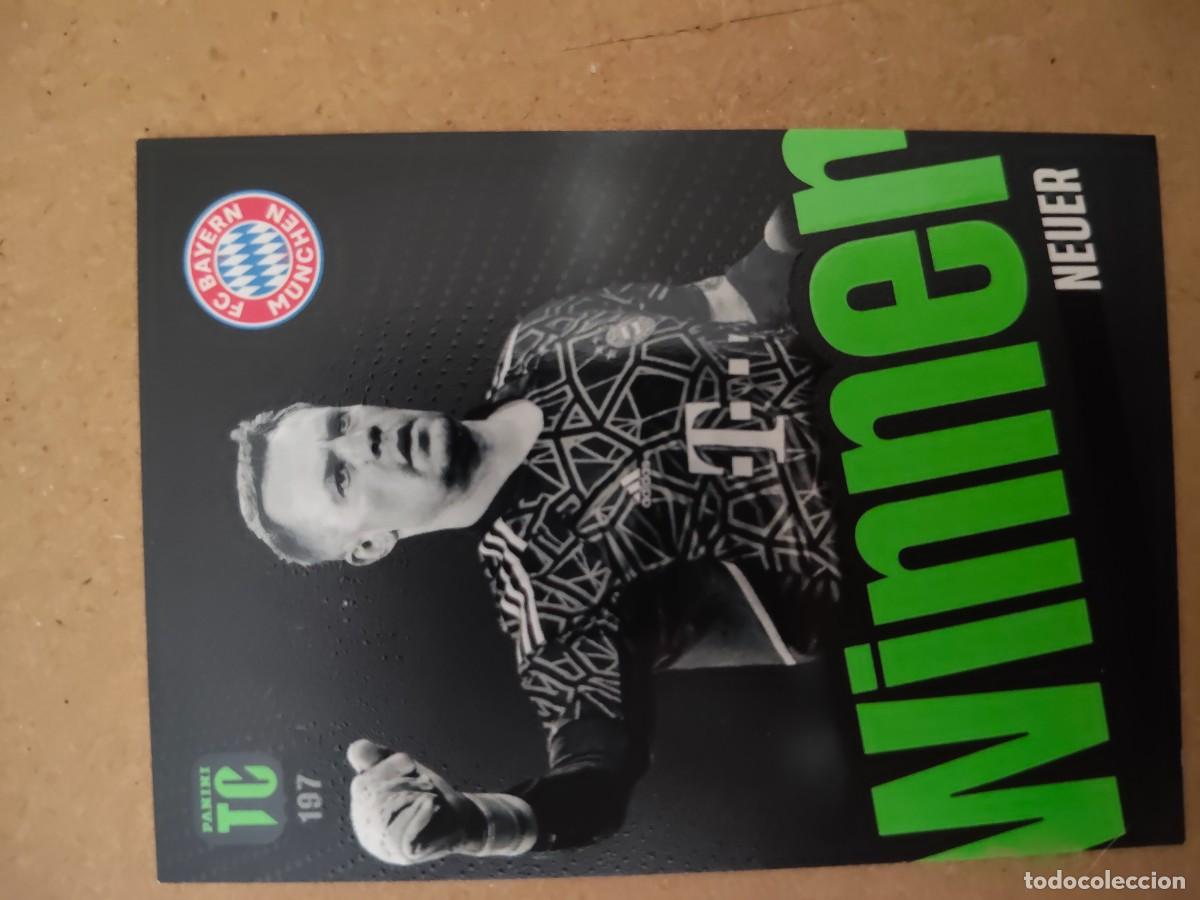 Cromos de f&uacute;tbol: Neuer. Winneer. Panini