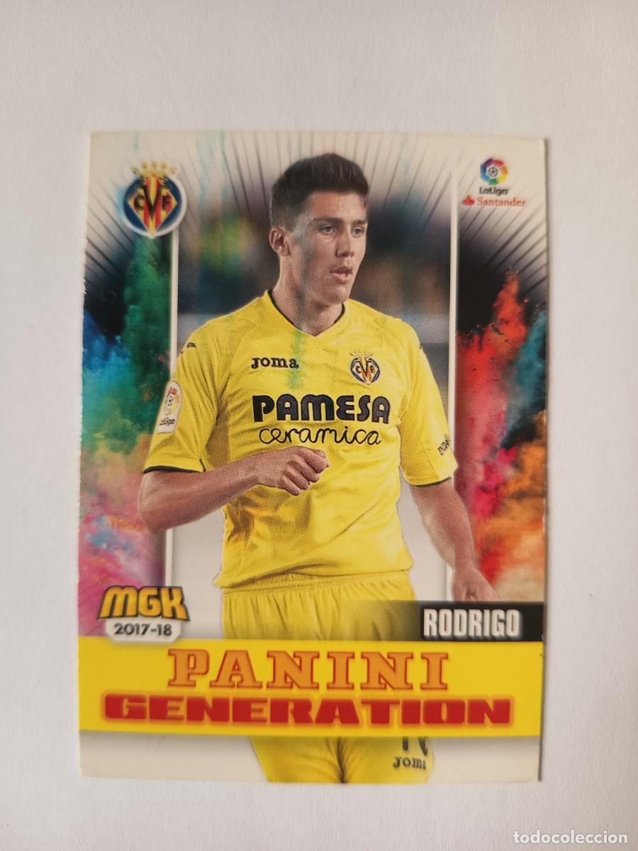 Cromos de Futebol: CARD 540 PANINI GENERATION RODRIGO RODRI HERN&Aacute;NDEZ VILLARREAL PANINI MEGACRACKS LIGA 2017 2018 17 18