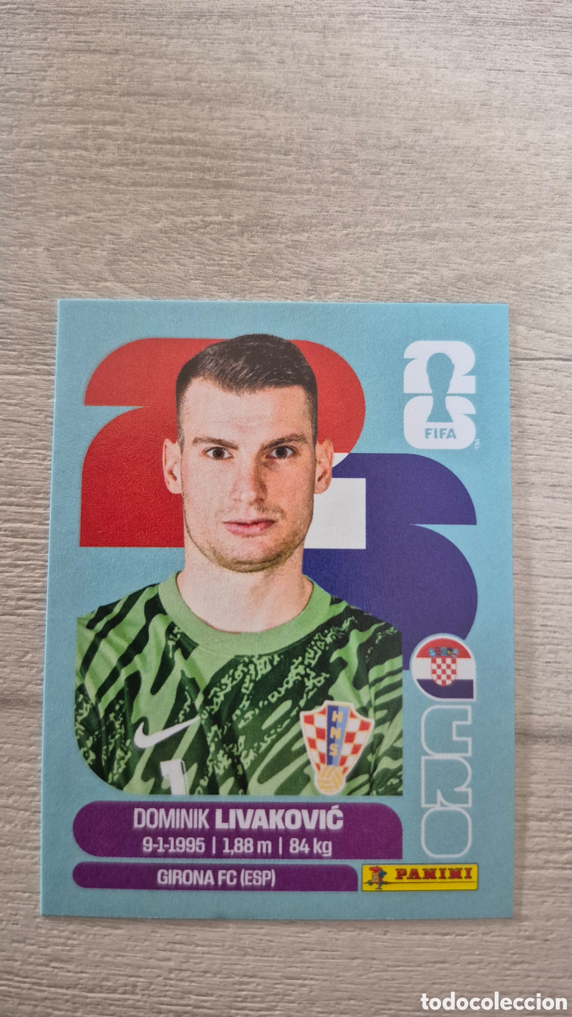 Cromos de f&uacute;tbol: CRO2 Livakovic FIFA World Cup 2026