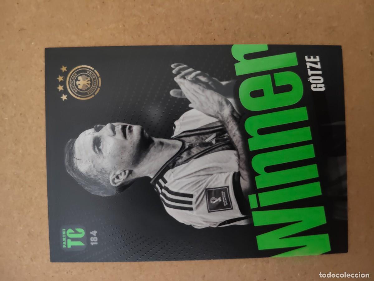 Cromos de f&uacute;tbol: Gotze. Winner. Panini