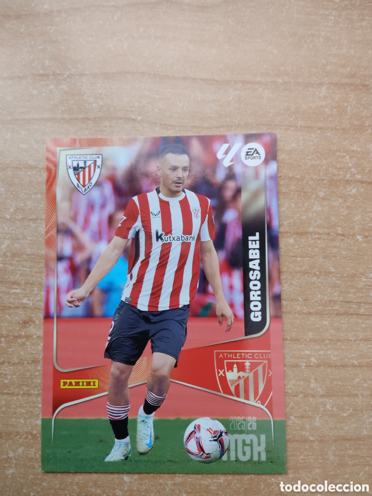 Cromos de f&uacute;tbol: 40 GOROSABEL ATHLETIC CLUB MEGACRACKS 2025 2026