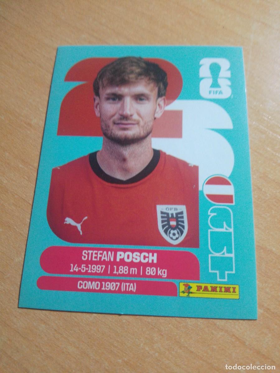 Cromos de f&uacute;tbol: AUT 7 STEFAN POSCH AUSTRIA MUNDIAL FIFA WORLD CUP 2026 26 PANINI STICKERS NUEVO