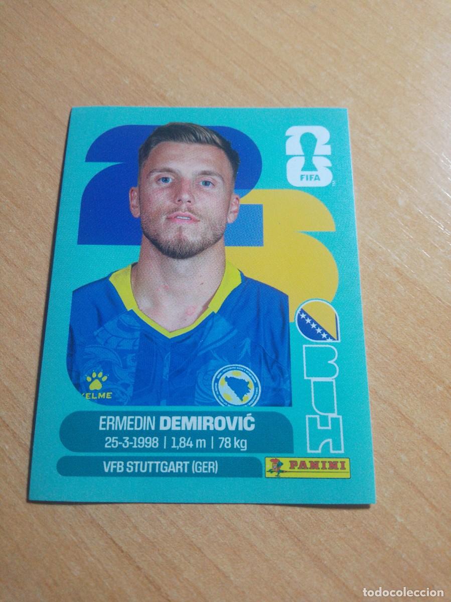 Cromos de f&uacute;tbol: DEMIROVIĆ BOSNIA HERCEGOVINA BIH 17 MUNDIAL FIFA WORLD CUP 2026 26 PANINI STICKERS NUEVO