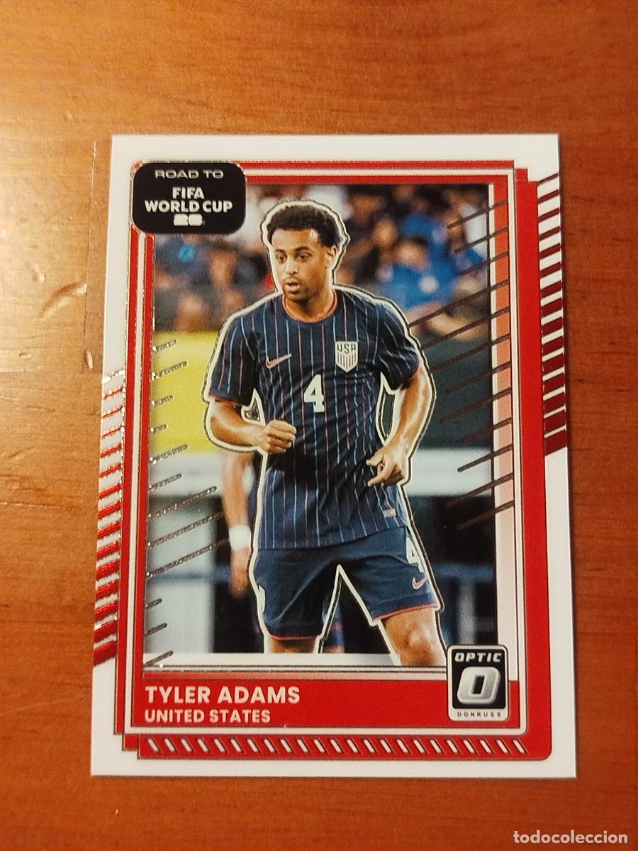 Figurine di Calcio: 22. Tyler Adams (USA) - Optic Panini Donruss Road to Fifa World Cup 2025