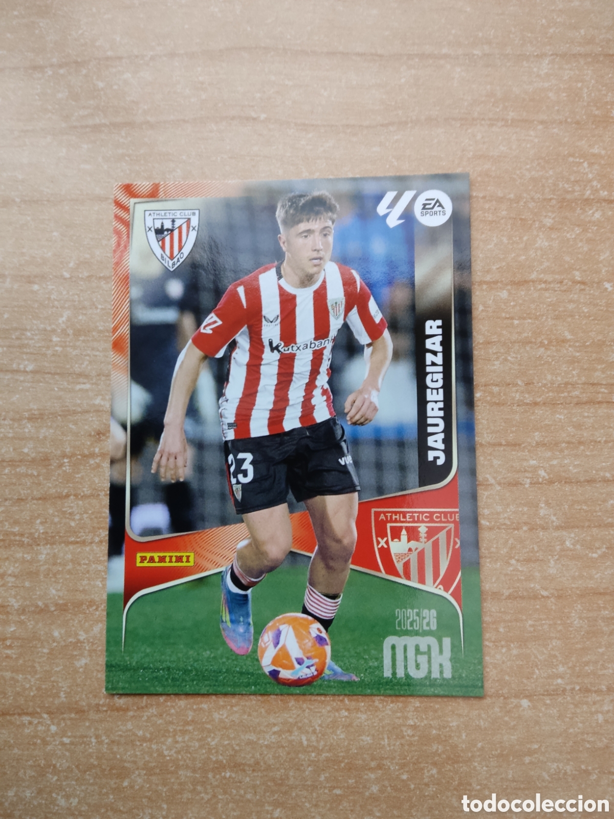 Cromos de f&uacute;tbol: 46 JAUREGIZAR ATHLETIC CLUB MEGACRACKS 2025 2026