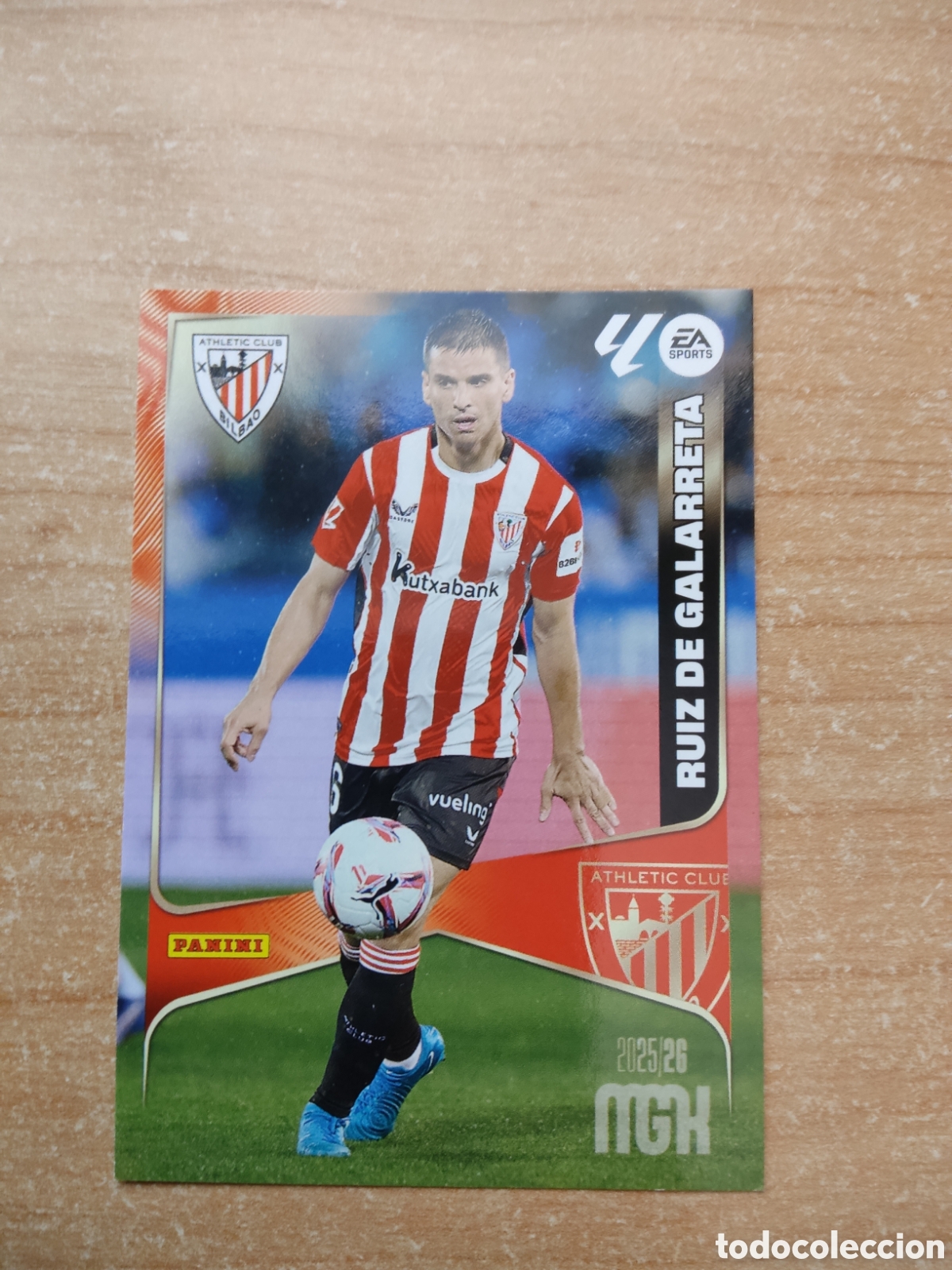 Fu&szlig;ball-Sticker: 48 RUIZ DE GALARRETA ATHLETIC CLUB MEGACRACKS 2025 2026