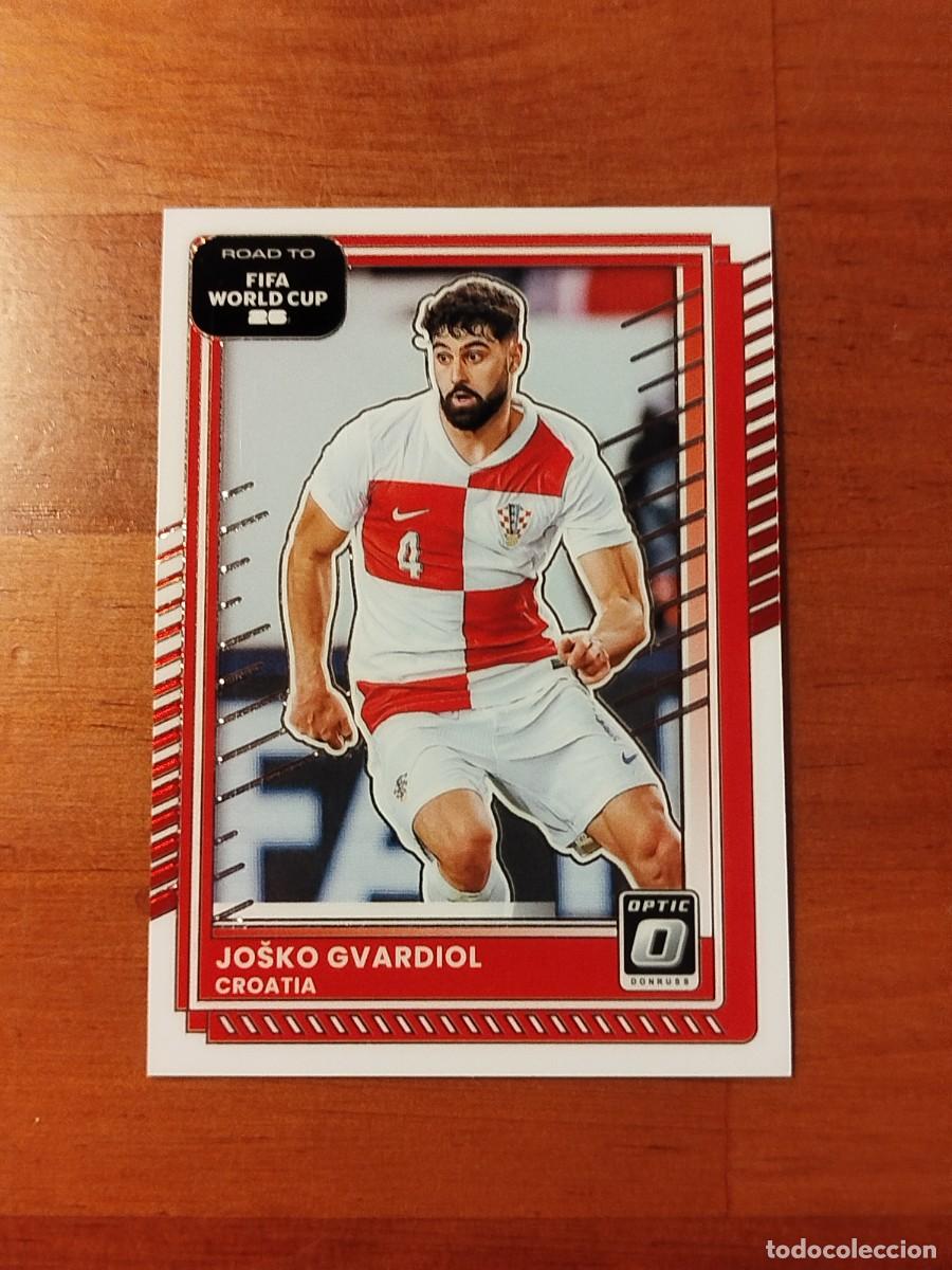 Fu&szlig;ball-Sticker: 57. Josko Gvardiol (Croacia) - Optic Panini Donruss Road to Fifa World Cup 2025