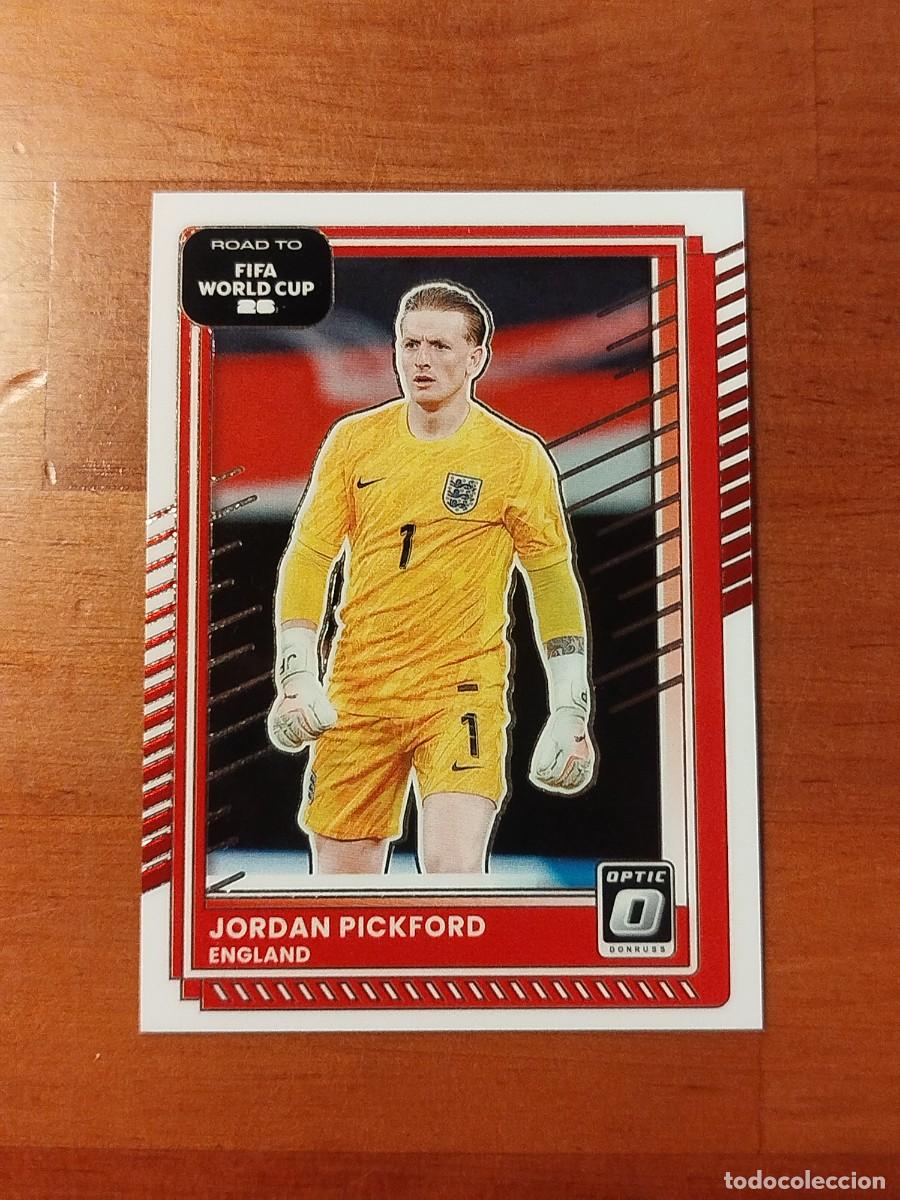 Cartes &agrave; collectionner de Football: 64. Jordan Pickford (Inglaterra) - Optic Panini Donruss Road to Fifa World Cup 2025