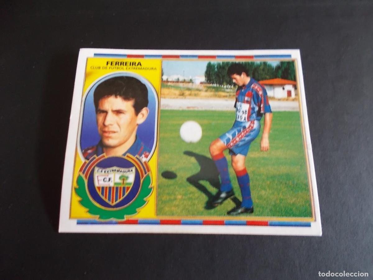 Cartes &agrave; collectionner de Football: ESTE 96-97 FICHAJE N&ordm;16 BIS Y DOBLE VERSION FERREIRA EXTREMADURA NUEVO SIN PEGAR IMPECABLE