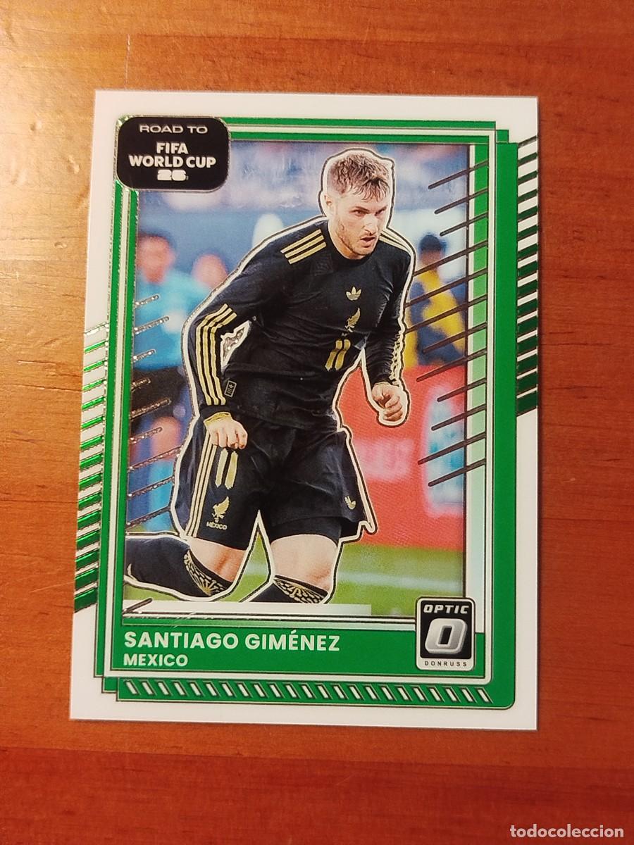 Cartes &agrave; collectionner de Football: 75. Santiago Gimenez (M&eacute;xico) - Optic Panini Donruss Road to Fifa World Cup 2025