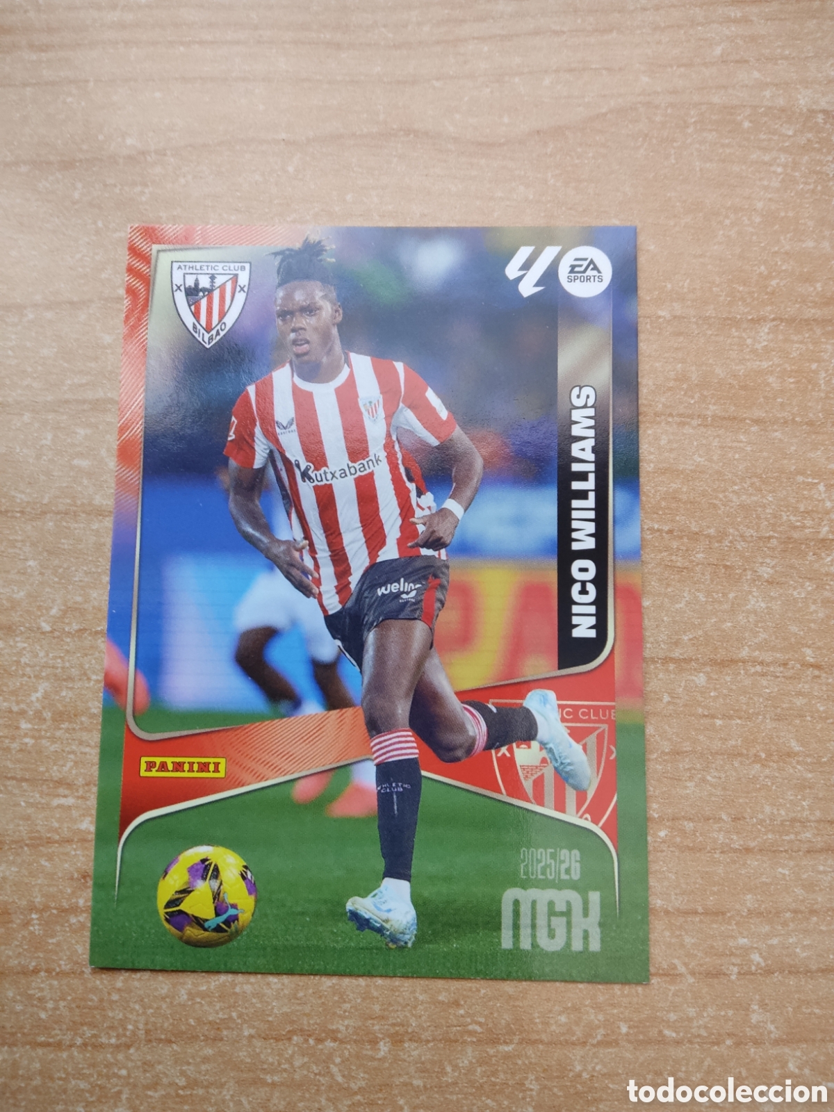 Cromos de Futebol: 53 NICO WILLIAMS ATHLETIC CLUB MEGACRACKS 2025 2026