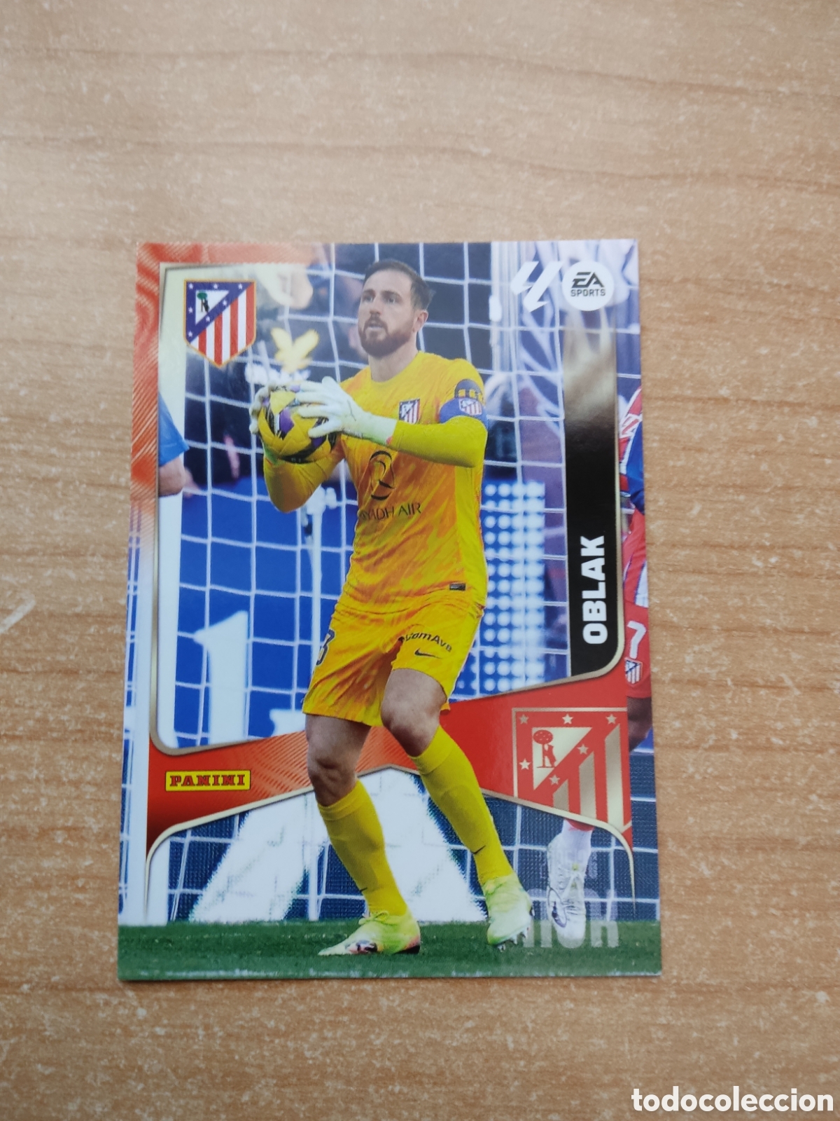 Cromos de f&uacute;tbol: 56 JAN OBLAK ATLETICO MADRID MEGACRACKS 2025 2026