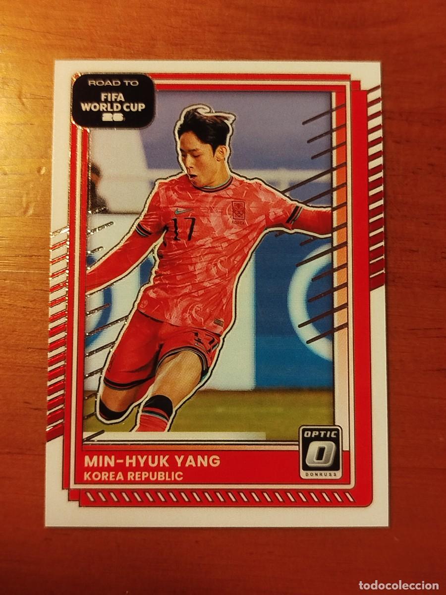 Cromos de f&uacute;tbol: 105. Min-Hyuk Yang (Corea del Sur) - Optic Panini Donruss Road to Fifa World Cup 2025