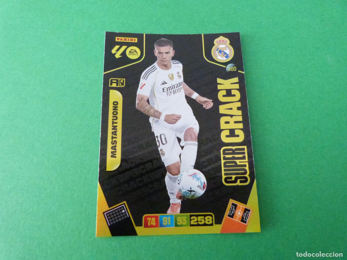 Cromos de f&uacute;tbol: TRADING CARD FUTBOL MASTANTUONO REAL MADRID C.F. N&ordm; 460 LIGA ADRENALYN XL 2025-2026/25-26 PANINI