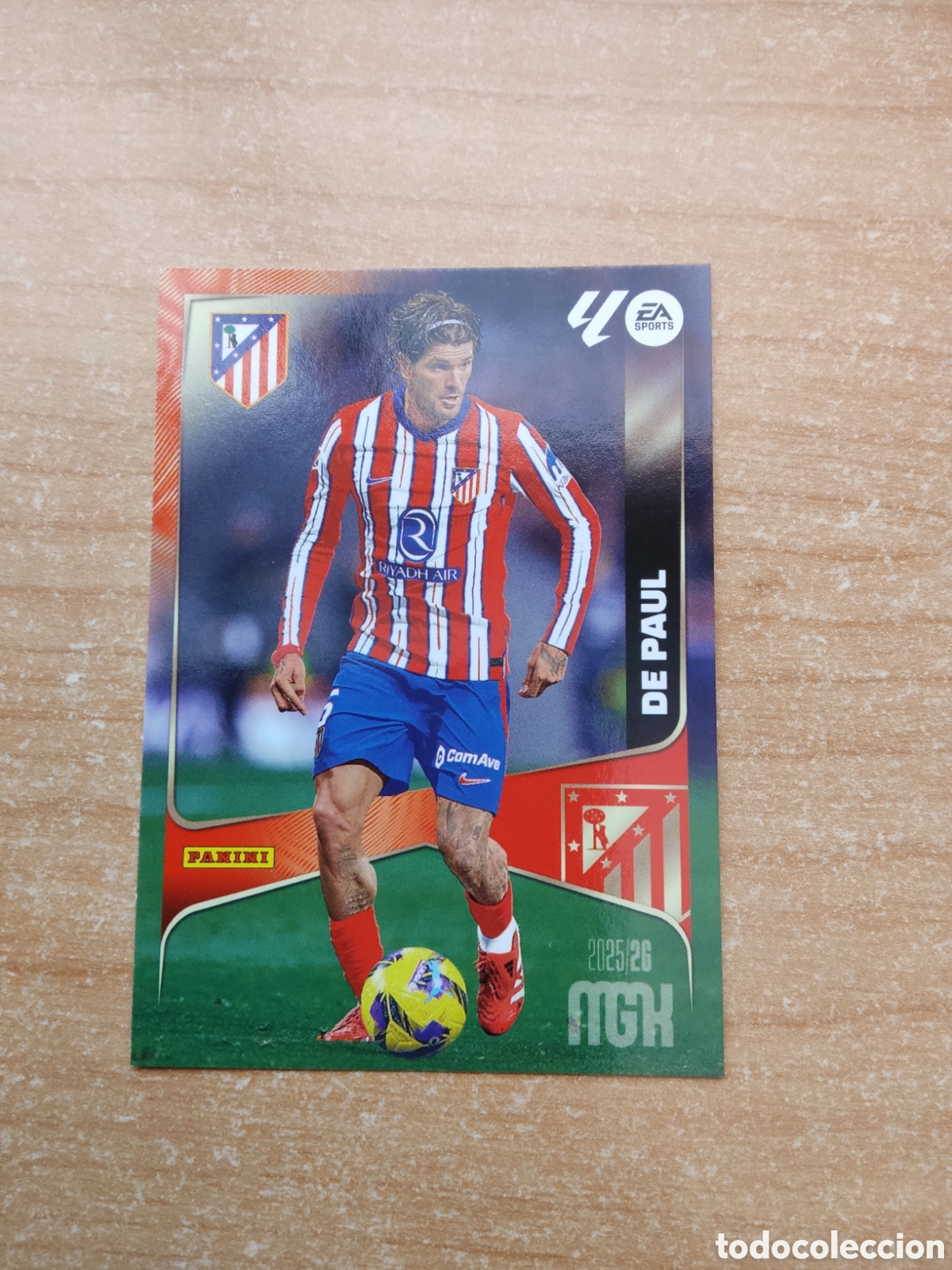 Cromos de f&uacute;tbol: 64 RODRIGO DE PAUL ATLETICO MADRID MEGACRACKS 2025 2026
