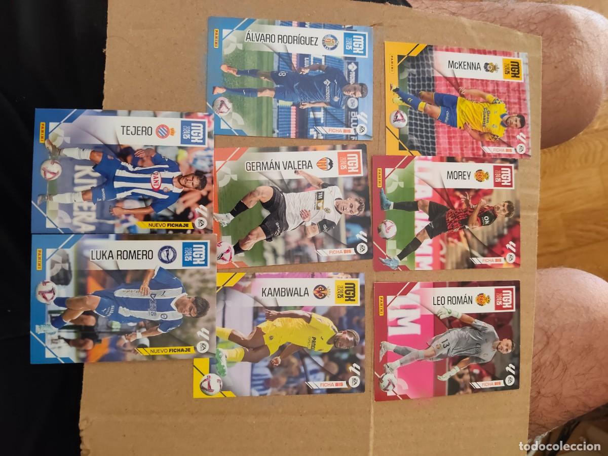 Cromos de f&uacute;tbol: Megacracks 24 25. Fichas bis y fichajes