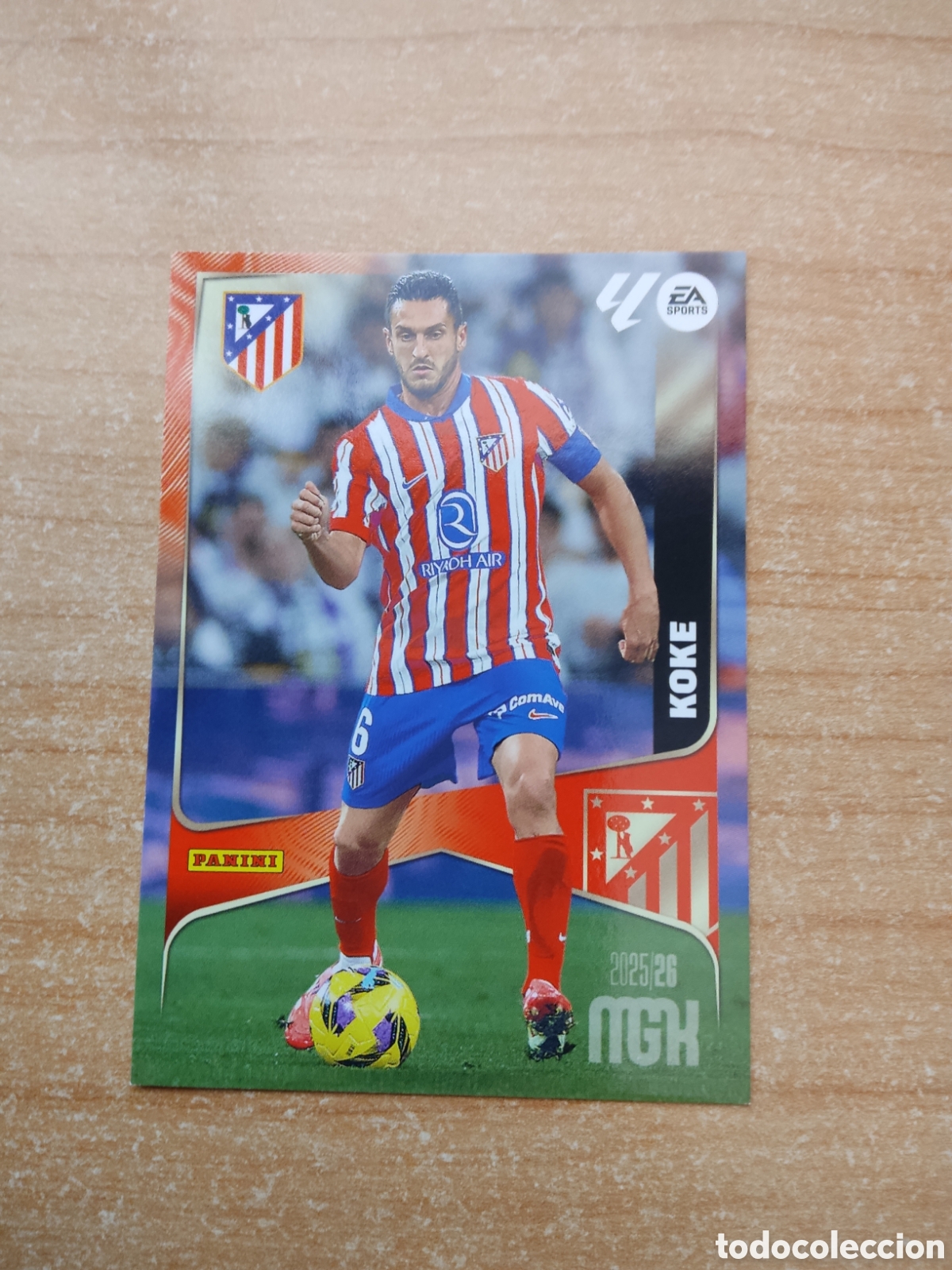 Cromos de f&uacute;tbol: 66 KOKE ATLETICO MADRID MEGACRACKS 2025 2026
