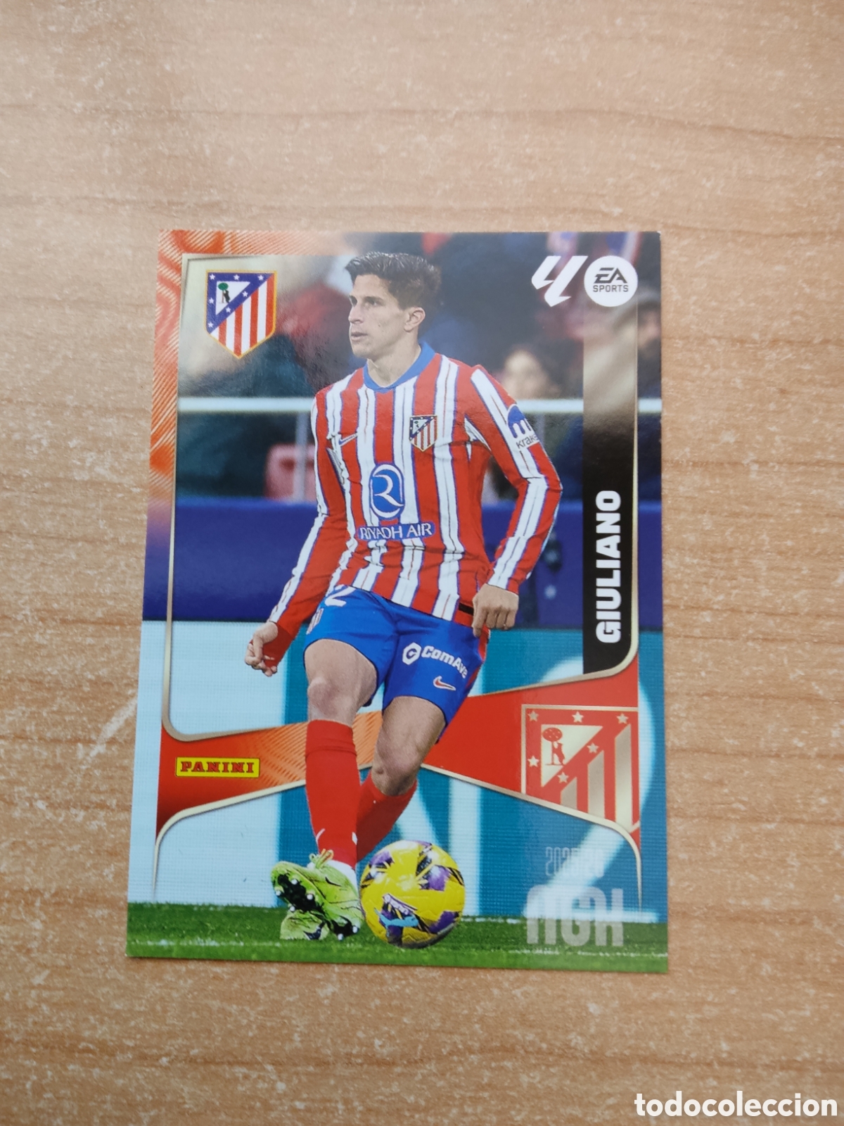 Cromos de f&uacute;tbol: 69 GIULIANO SIMEONE ATLETICO MADRID MEGACRACKS 2025 2026
