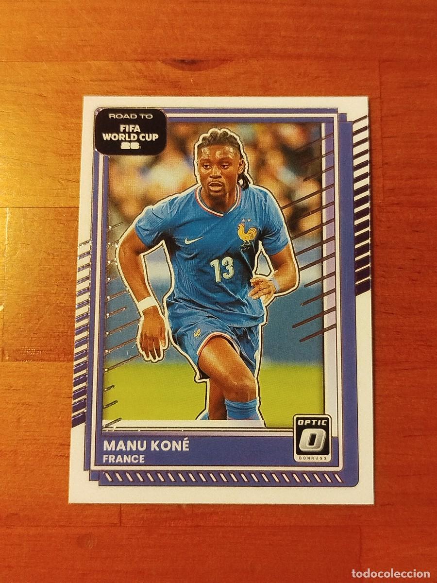 Cromos de Futebol: 136. Manu Kone (Francia) - Optic Panini Donruss Road to Fifa World Cup 2025