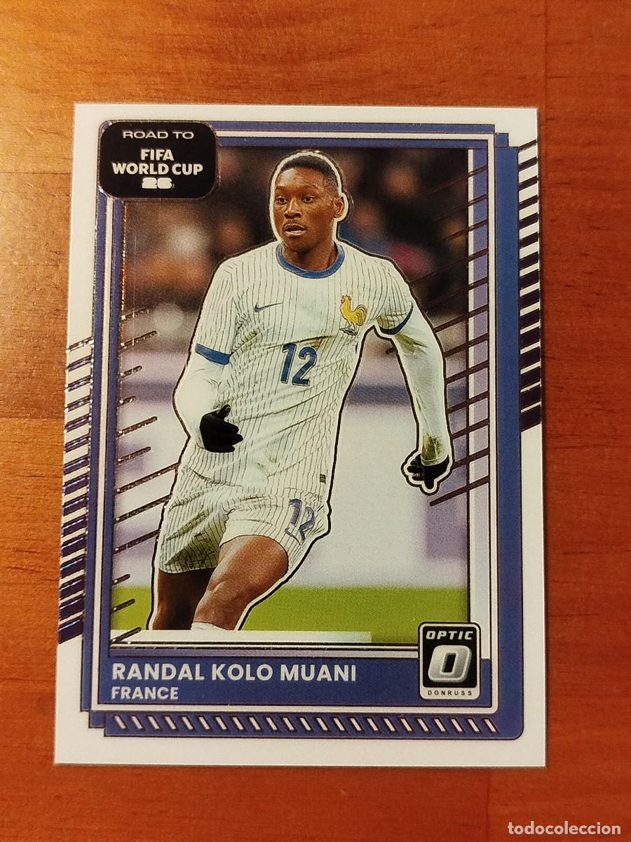 Cromos de Futebol: 146. Randal Kolo Muani (Francia) - Optic Panini Donruss Road to Fifa World Cup 2025