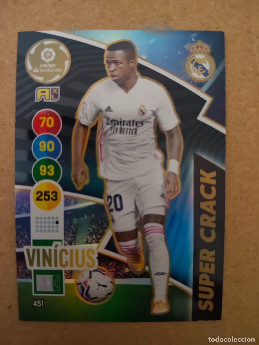 Cromos de f&uacute;tbol: Vinicius. Super crack. 20 21