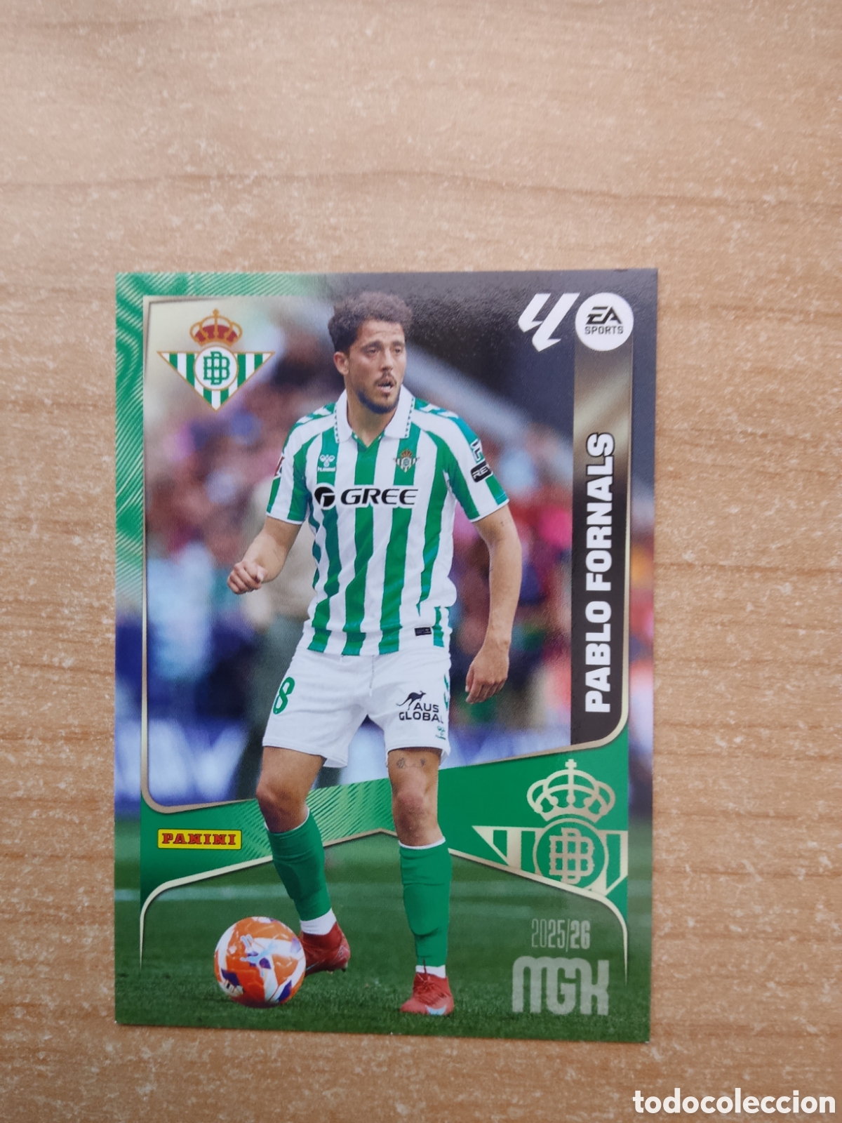 Cromos de f&uacute;tbol: 102 PABLO FORNALS REAL BETIS MEGACRACKS 2025 2026