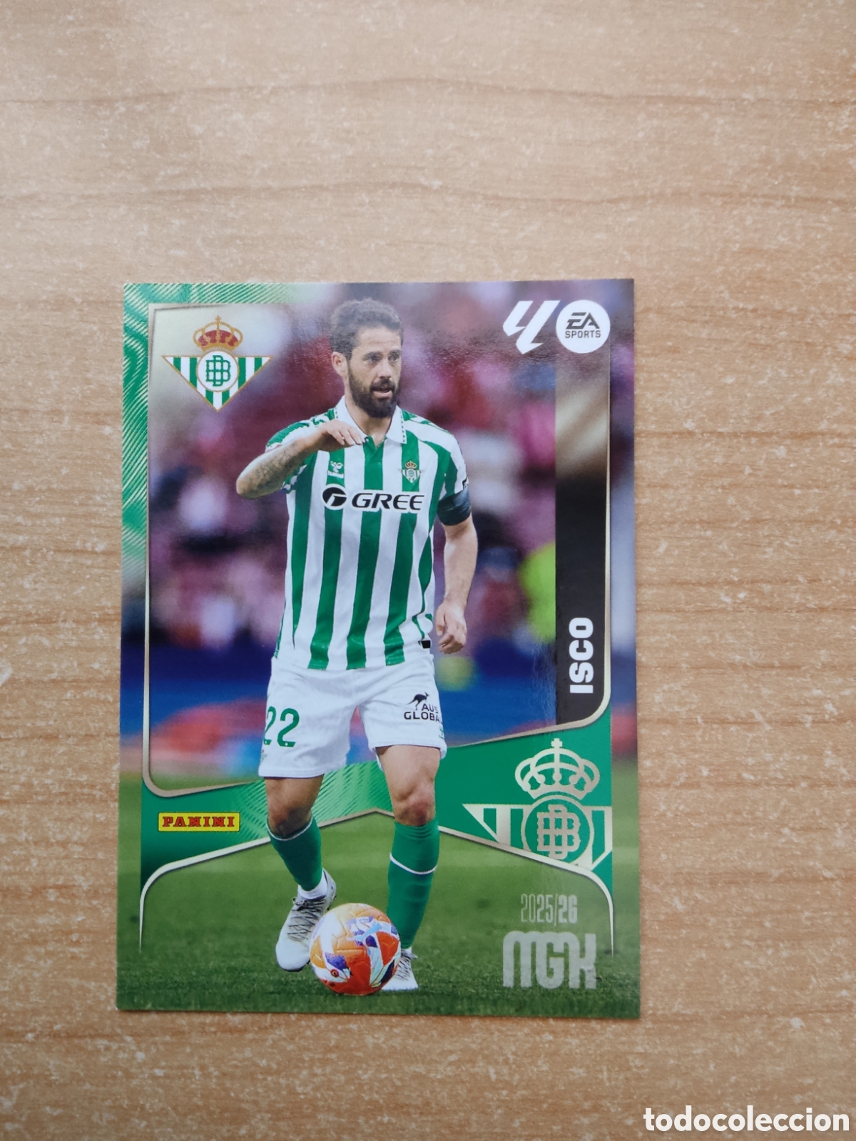 Cromos de f&uacute;tbol: 103 ISCO REAL BETIS MEGACRACKS 2025 2026