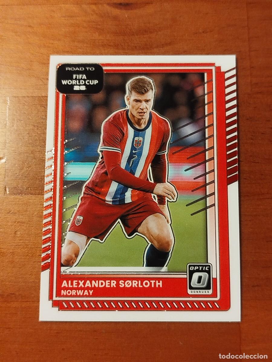 Cromos de f&uacute;tbol: 169. Alexander Sorloth (Noruega) - Optic Panini Donruss Road to Fifa World Cup 2025