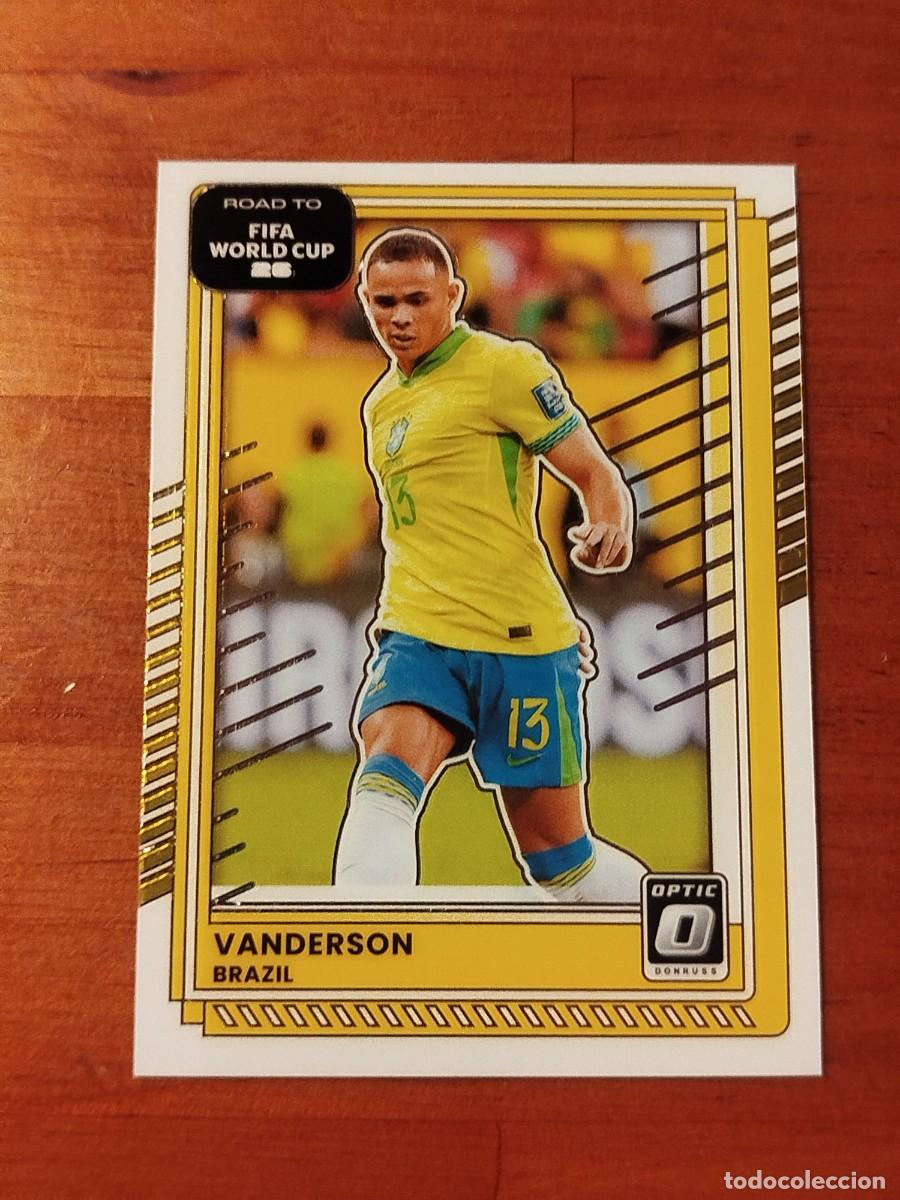 Football Stickers: 187. Vanderson (Brasil) - Optic Panini Donruss Road to Fifa World Cup 2025