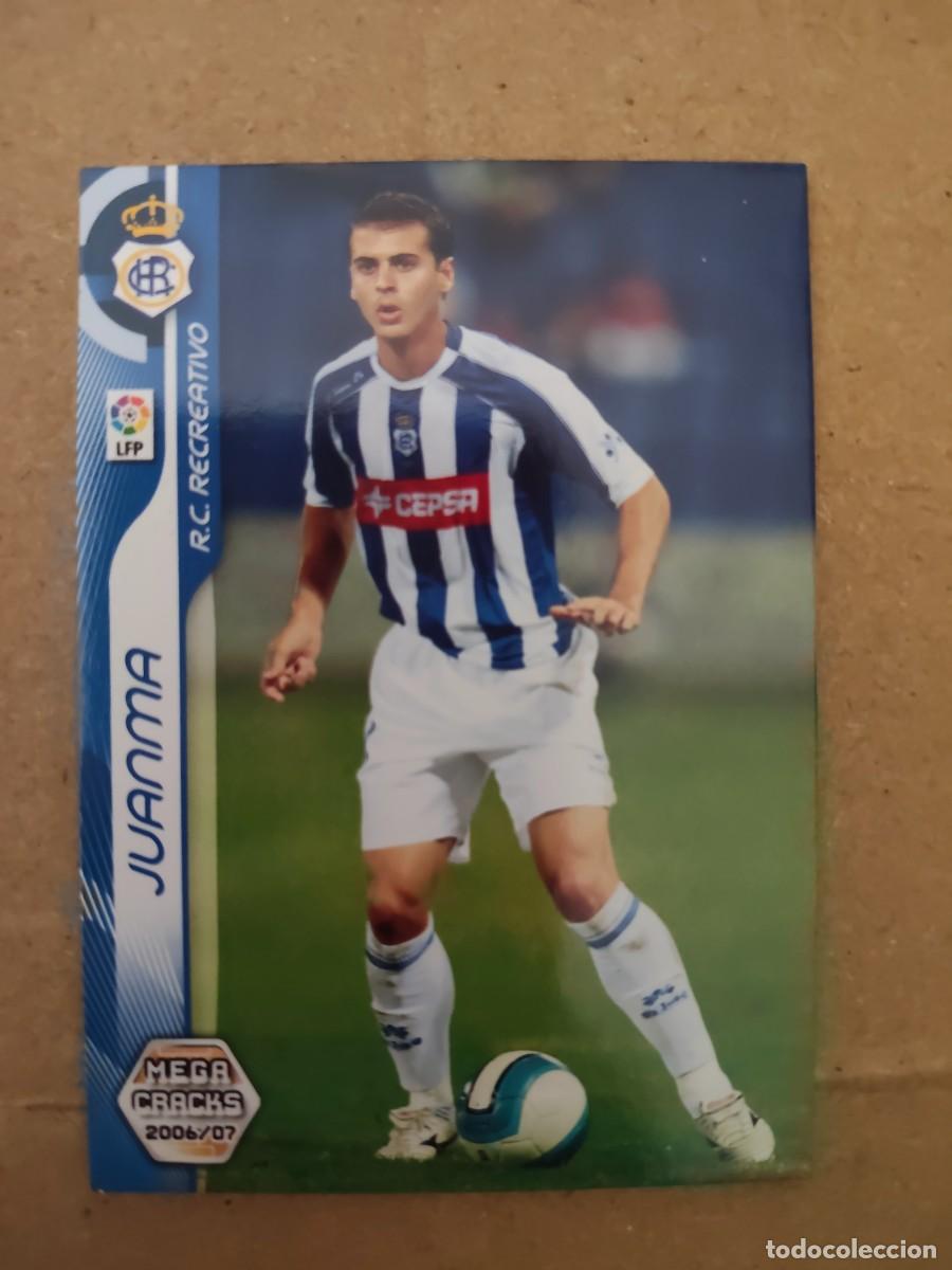 Cromos de f&uacute;tbol: Juanma. Ficha bis 261
