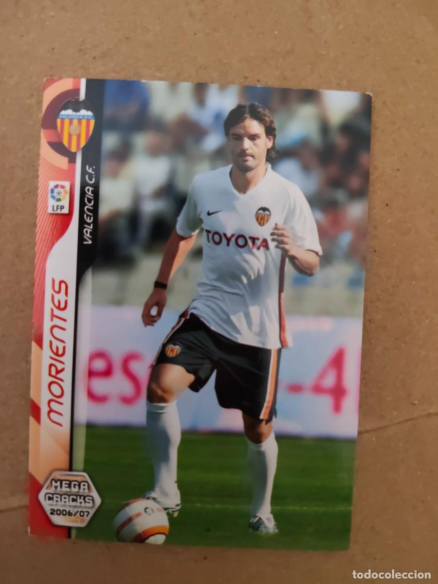 Cromos de f&uacute;tbol: Morientes. Ficha bis 323