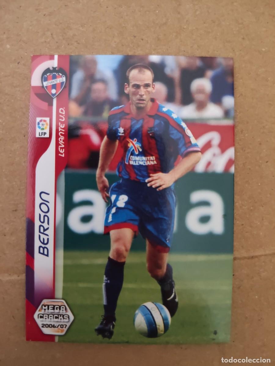 Cromos de f&uacute;tbol: Berson. Ficha bis 171