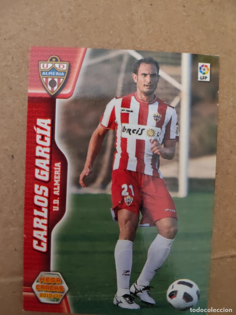 Cromos de f&uacute;tbol: Carlos Garc&iacute;a. Ficha bis 5