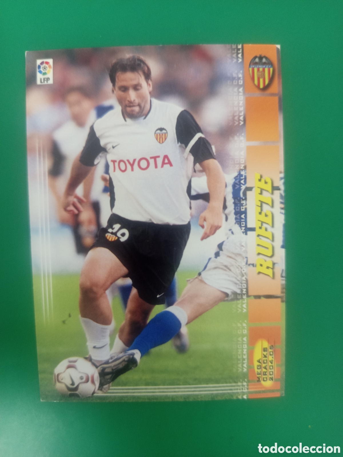 Cromos de f&uacute;tbol: ❇️ CROMO ⚽ RUFETE VALENCIA MEGACRACKS MGKS 04 05 2004 2005 PANINI SPORTS ❇️