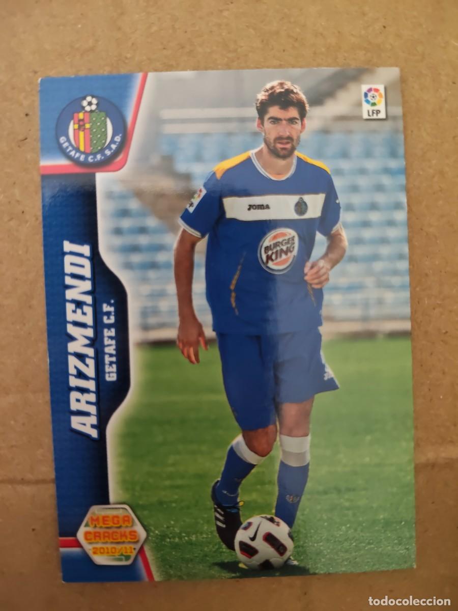 Cromos de f&uacute;tbol: Arizmendi. Ficha bis 124
