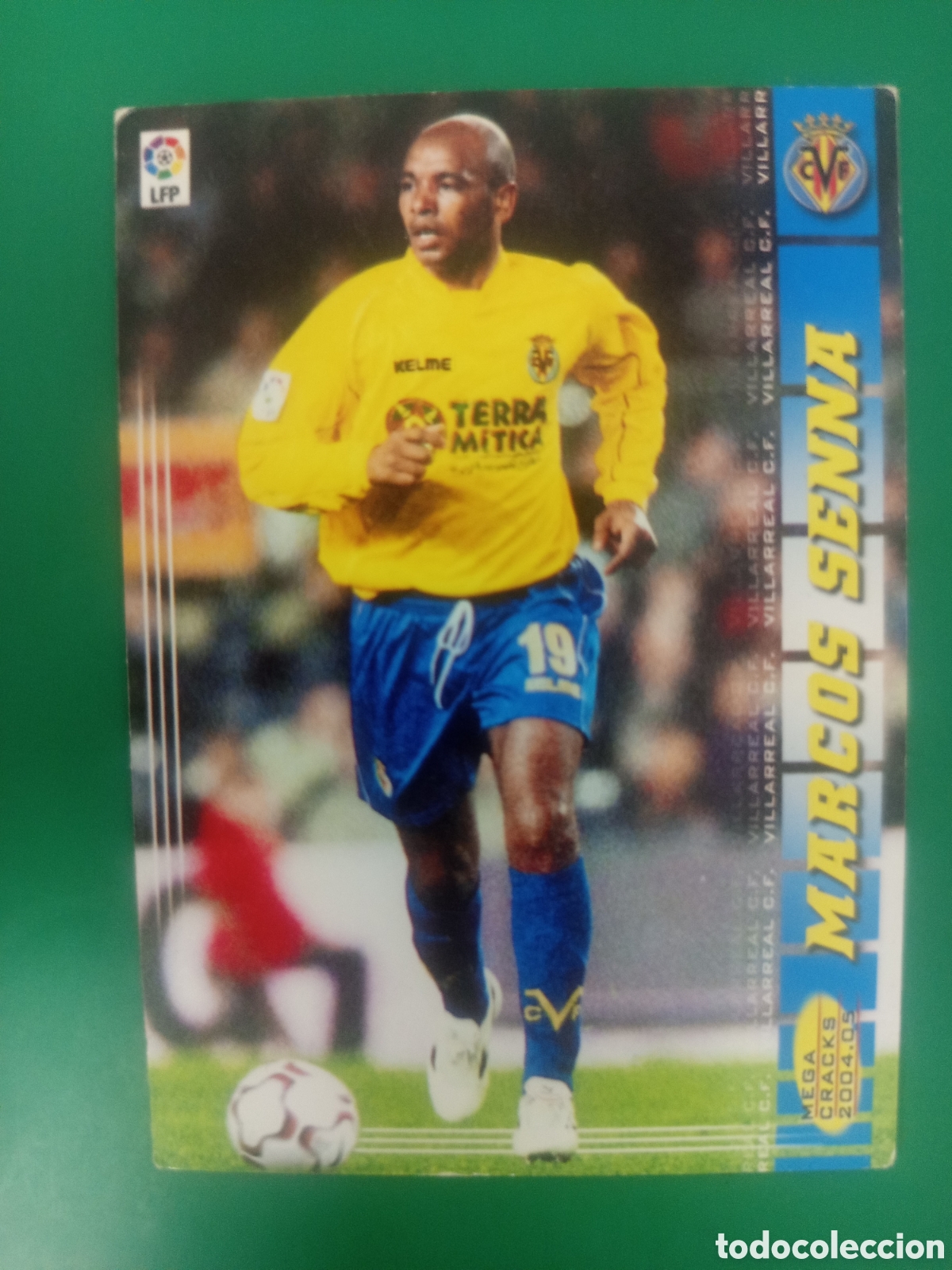 Cromos de f&uacute;tbol: ❇️ CROMO ⚽ MARCOS SENNA VILLARREAL MEGACRACKS MGKS 04 05 2004 2005 PANINI SPORTS ❇️