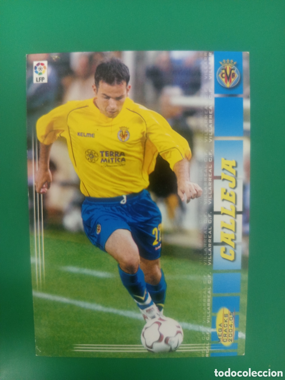 Cromos de f&uacute;tbol: ❇️ CROMO ⚽ CALLEJA VILLARREAL MEGACRACKS MGKS 04 05 2004 2005 PANINI SPORTS ❇️