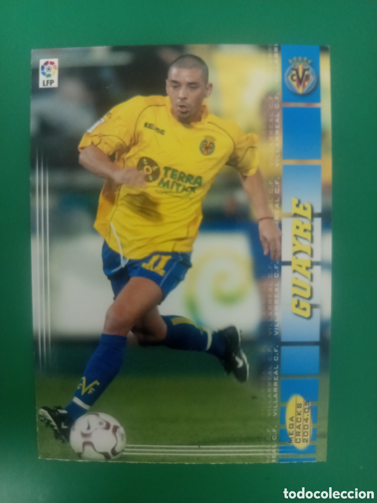 Cromos de f&uacute;tbol: ❇️ CROMO ⚽ GUAYRE VILLARREAL MEGACRACKS MGKS 04 05 2004 2005 PANINI SPORTS ❇️