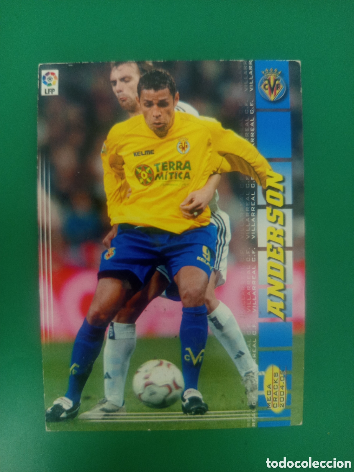 Cromos de f&uacute;tbol: ❇️ CROMO ⚽ ANDERSON VILLARREAL MEGACRACKS MGKS 04 05 2004 2005 PANINI SPORTS ❇️