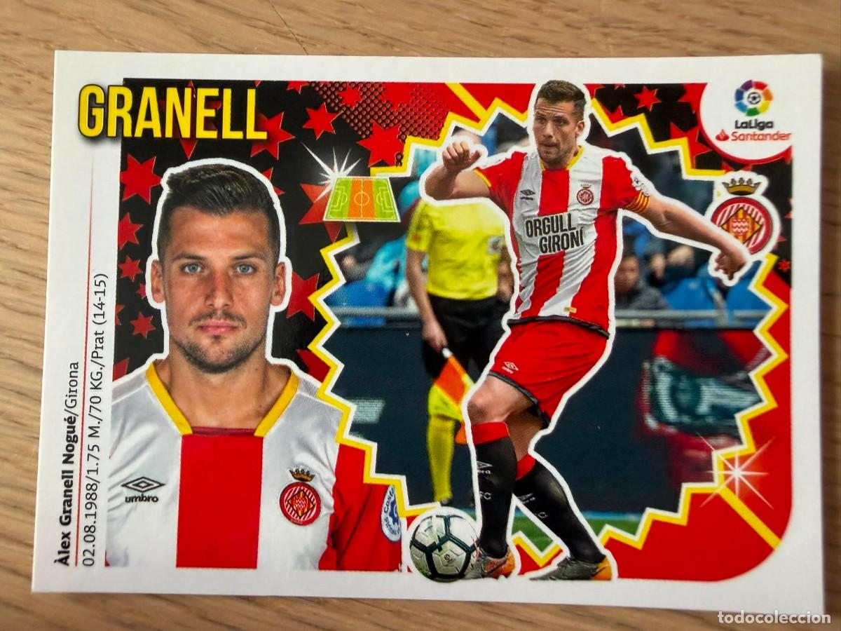Football Stickers: 11 GRANELL GIRONA 18 19 2018 2019 LIGA SANTANDER COLECCIONES ESTE SIN PEGAR STICKER