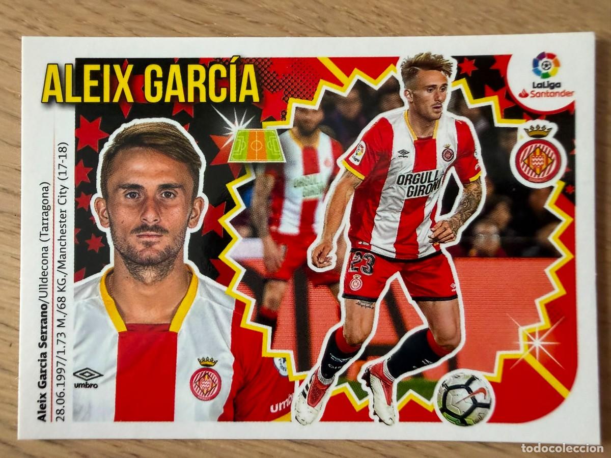 Football Stickers: 12 ALEIX GARCIA GIRONA 18 19 2018 2019 LIGA SANTANDER COLECCIONES ESTE SIN PEGAR STICKER