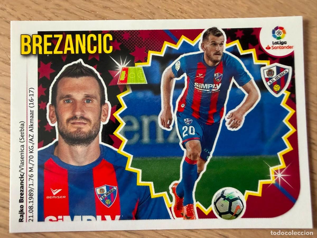Football Stickers: 7A 7 A BREZANCIC HUESCA 18 19 2018 2019 LIGA SANTANDER COLECCIONES ESTE SIN PEGAR STICKER